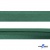 Косая бейка атласная "Омтекс" 15 мм х 132 м, цв. 056 темный зеленый - купить в Муроме. Цена: 225.81 руб.