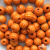 0309-Бусины деревянные "ОмТекс", 16 мм, упак.50+/-3шт, цв.003-оранжевый - купить в Муроме. Цена: 62.22 руб.