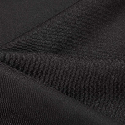 Ткань костюмная 21010 2044, 225 гр/м2, шир.150см, цвет черный - купить в Муроме. Цена 390.73 руб.