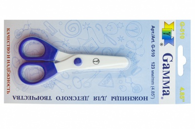 Ножницы G-510 детские 123 мм - купить в Муроме. Цена: 137.45 руб.