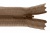 Молния потайная Т3 294, 50 см, капрон, цвет коричневый - купить в Муроме. Цена: 6.90 руб.