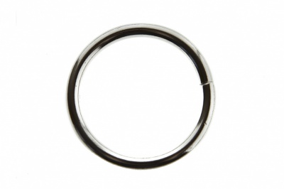 Кольцо металлическое d-32 мм, цв.-никель - купить в Муроме. Цена: 3.54 руб.