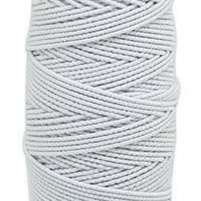 Нитка - резинка Спандекс 25 м (уп-10шт)-белые - купить в Муроме. Цена: 35.65 руб.