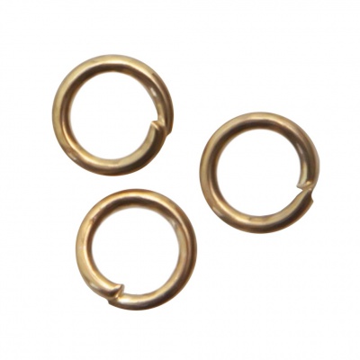 Кольцо  соединительное для бижутерии 4 мм, цв.-золото - купить в Муроме. Цена: 0.41 руб.
