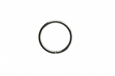 Кольцо металлическое d-15 мм, цв.-никель - купить в Муроме. Цена: 2.45 руб.