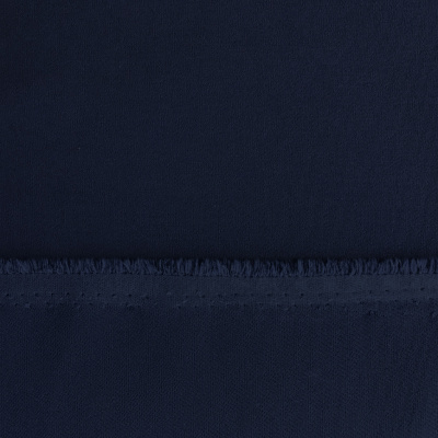 Костюмная ткань "Элис", 220 гр/м2, шир.150 см, цвет т.синий - купить в Муроме. Цена 308 руб.