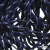 Шнурки #107-19, круглые 130 см, двухцветные цв.тём.синий/белый - купить в Муроме. Цена: 22.14 руб.