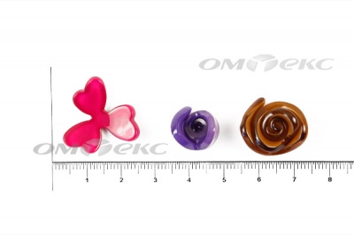 Украшение "Розы малые №1" 20мм - купить в Муроме. Цена: 32.82 руб.