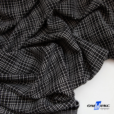 Ткань костюмная "Гарсия" 80% P, 18% R, 2% S, 335 г/м2, шир.150 см, Цвет черный - купить в Муроме. Цена 669.66 руб.