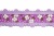 Тесьма декоративная 0385-6169, шир. 25 мм/уп. 22,8+/-1 м, цвет 01-фиолетовый - купить в Муроме. Цена: 387.43 руб.