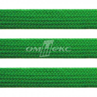 Шнур 15мм плоский (100+/-1м) №16 зеленый - купить в Муроме. Цена: 10.21 руб.
