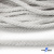 Шнур плетеный d-6 мм круглый, 70% хлопок 30% полиэстер, уп.90+/-1 м, цв.1076-белый - купить в Муроме. Цена: 588 руб.