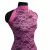 Кружевное полотно стрейч XD-WINE, 100 гр/м2, шир.150см, цвет розовый - купить в Муроме. Цена 1 851.10 руб.