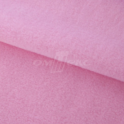Флис окрашенный 15-2215, 250 гр/м2, шир.150 см, цвет светло-розовый - купить в Муроме. Цена 580.31 руб.