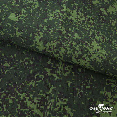 Униформ Рип Стоп 80/20 полиэфир/хлопок, 205 г/м2,  принтованный темно-зеленый, ВО, шир. 150 см - купить в Муроме. Цена 191.15 руб.
