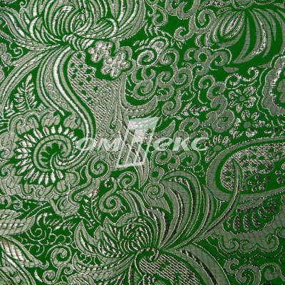 Ткань костюмная жаккард №4, 140 гр/м2, шир.150см, цвет зелёный - купить в Муроме. Цена 383.29 руб.