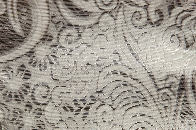 Ткань костюмная жаккард №10, 140 гр/м2, шир.150см, цвет св.серебро - купить в Муроме. Цена 383.29 руб.