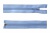 Спиральная молния Т5 351, 75 см, автомат, цвет св.голубой - купить в Муроме. Цена: 16.28 руб.