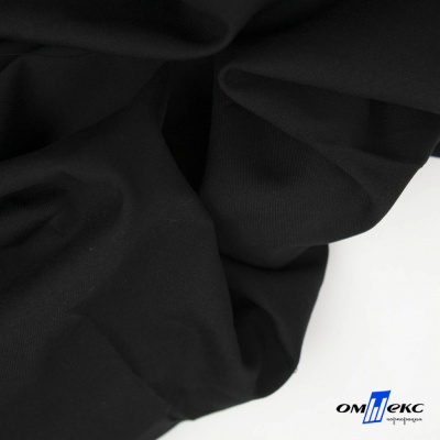 Ткань костюмная "Матте" 80% P, 16% R, 4% S, 170 г/м2, шир.150 см, цв-черный #1 - купить в Муроме. Цена 372.90 руб.