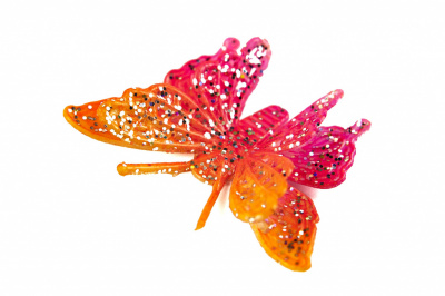 Бабочка декоративная пластиковая #10 - купить в Муроме. Цена: 7.09 руб.