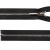 Молния металл Т-5, 18 см, разъёмная, цвет чёрный - купить в Муроме. Цена: 25.77 руб.