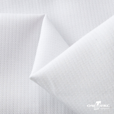 Ткань сорочечная смешанная, 115 г/м2, 58% пэ,42% хл, (арт.106) окрашенный, шир.150 см, цв.1 - белый - купить в Муроме. Цена 285.48 руб.