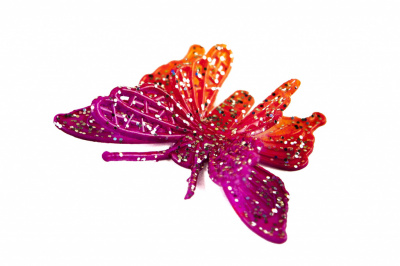 Бабочка декоративная пластиковая #10 - купить в Муроме. Цена: 7.09 руб.