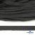 Шнур плетеный d-8 мм плоский, 70% хлопок 30% полиэстер, уп.85+/-1 м, цв.1026-серый - купить в Муроме. Цена: 735 руб.