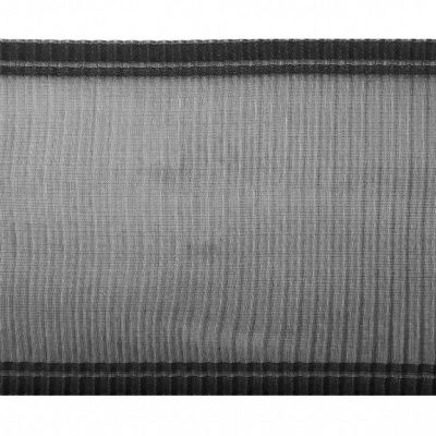 Лента капроновая "Гофре", шир. 110 мм/уп. 50 м, цвет чёрный - купить в Муроме. Цена: 24.99 руб.