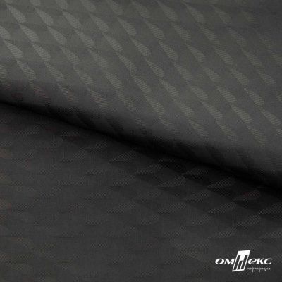 Ткань подкладочная Жаккард PV2416932, 93г/м2, 145 см,черный - купить в Муроме. Цена 241.46 руб.