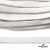 Шнур плетеный d-8 мм плоский, 70% хлопок 30% полиэстер, уп.85+/-1 м, цв.1018-белый - купить в Муроме. Цена: 735 руб.