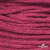 Шнур плетеный d-6 мм, 70% хлопок 30% полиэстер, уп.90+/-1 м, цв.1068-фуксия - купить в Муроме. Цена: 588 руб.