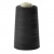 Нитки швейные 100% полиэстер 40/2, (3200 ярд), первый сорт, черные - купить в Муроме. Цена: 86.79 руб.