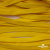 Шнур плетеный (плоский) d-12 мм, (уп.90+/-1м), 100% полиэстер, цв.269 - жёлтый - купить в Муроме. Цена: 8.62 руб.