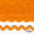 Тесьма вьюнчик 0381-0080, 8 мм/упак.33+/-1м, цвет 9511-оранжевый - купить в Муроме. Цена: 107.26 руб.