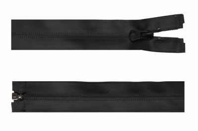 Молния водонепроницаемая PVC Т-7, 70 см, разъемная, цвет чёрный - купить в Муроме. Цена: 53.88 руб.