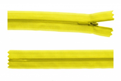 Молния потайная Т3 131, 20 см, капрон, цвет жёлтый - купить в Муроме. Цена: 5.12 руб.