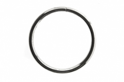 Кольцо металлическое №40 мм, цв.-никель - купить в Муроме. Цена: 4.45 руб.