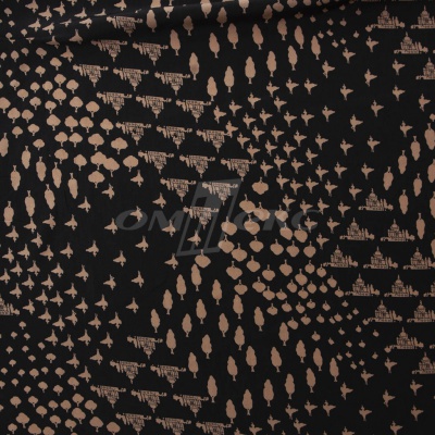 Плательная ткань "Софи" 12.1, 75 гр/м2, шир.150 см, принт этнический - купить в Муроме. Цена 243.96 руб.