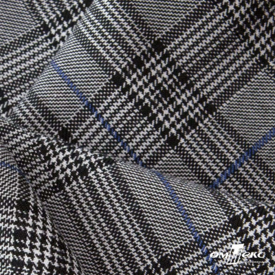 Ткань костюмная "Клер" 80% P, 16% R, 4% S, 200 г/м2, шир.150 см,#3 цв-серый/синий - купить в Муроме. Цена 412.02 руб.