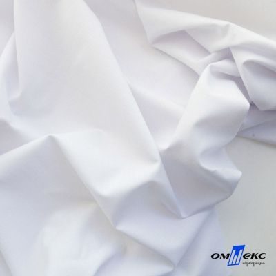 Ткань сорочечная Илер 100%полиэстр, 120 г/м2 ш.150 см, цв.белый - купить в Муроме. Цена 290.24 руб.