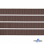 Репсовая лента 005, шир. 6 мм/уп. 50+/-1 м, цвет коричневый - купить в Муроме. Цена: 88.45 руб.