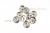 Кнопки пришивные 30 мм никель - купить в Муроме. Цена: 18.68 руб.