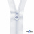 Спиральная молния Т5 501, 65 см, автомат, цвет белый - купить в Муроме. Цена: 14.83 руб.