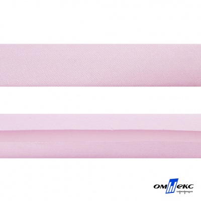 Косая бейка атласная "Омтекс" 15 мм х 132 м, цв. 212 светло-розовый - купить в Муроме. Цена: 225.81 руб.