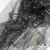 Сетка Фатин Глитер Спейс, 12 (+/-5) гр/м2, шир.150 см, 16-167/черный - купить в Муроме. Цена 184.03 руб.