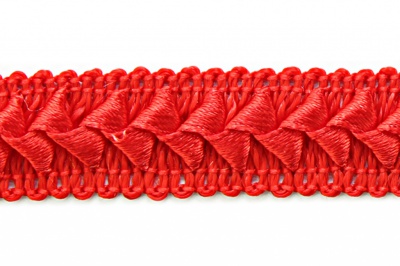 Тесьма декоративная "Самоса" 091, шир. 20 мм/уп. 33+/-1 м, цвет красный - купить в Муроме. Цена: 304.43 руб.