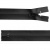 Молния водонепроницаемая PVC Т-7, 18 см, неразъемная, цвет чёрный - купить в Муроме. Цена: 21.20 руб.