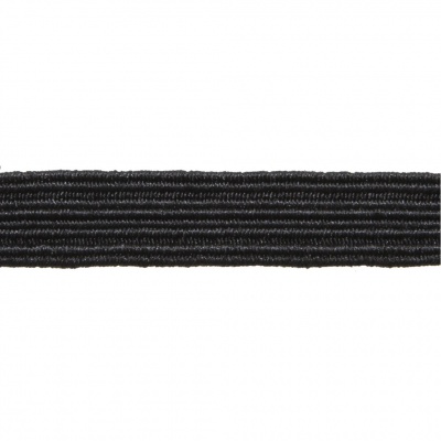 Резинка продежка С-52, шир. 7 мм (в нам. 100 м), чёрная  - купить в Муроме. Цена: 637.57 руб.