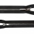 Молния металл Т-5 (2 сл.), 110 см, разъёмная, цвет чёрный - купить в Муроме. Цена: 157.69 руб.